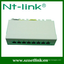 Cat6 STP 8 Port Patch Panel